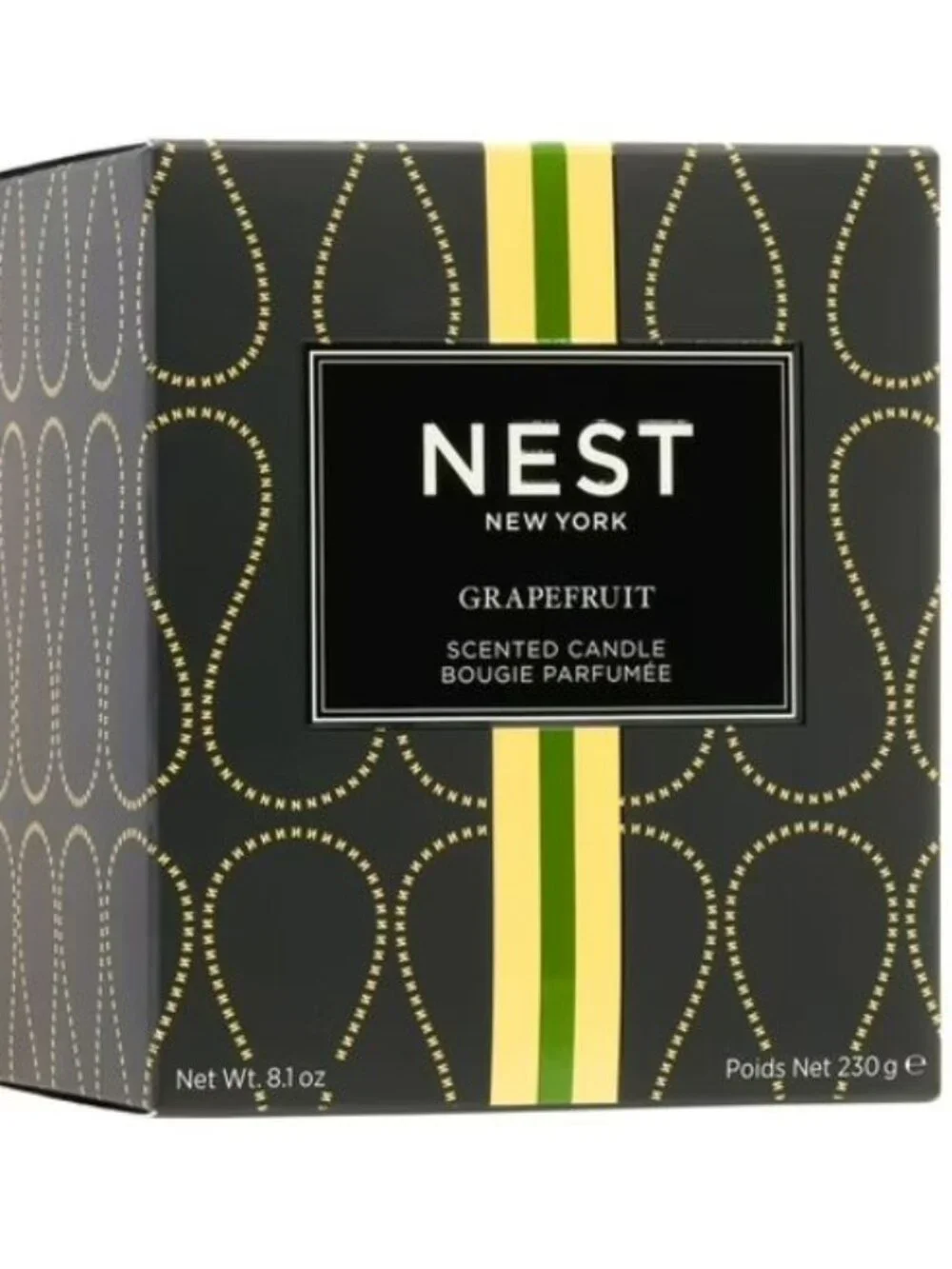 NEST New York  Velvet Pear Scented Candle Round Glass Jar,  8.1 oz   New in Box